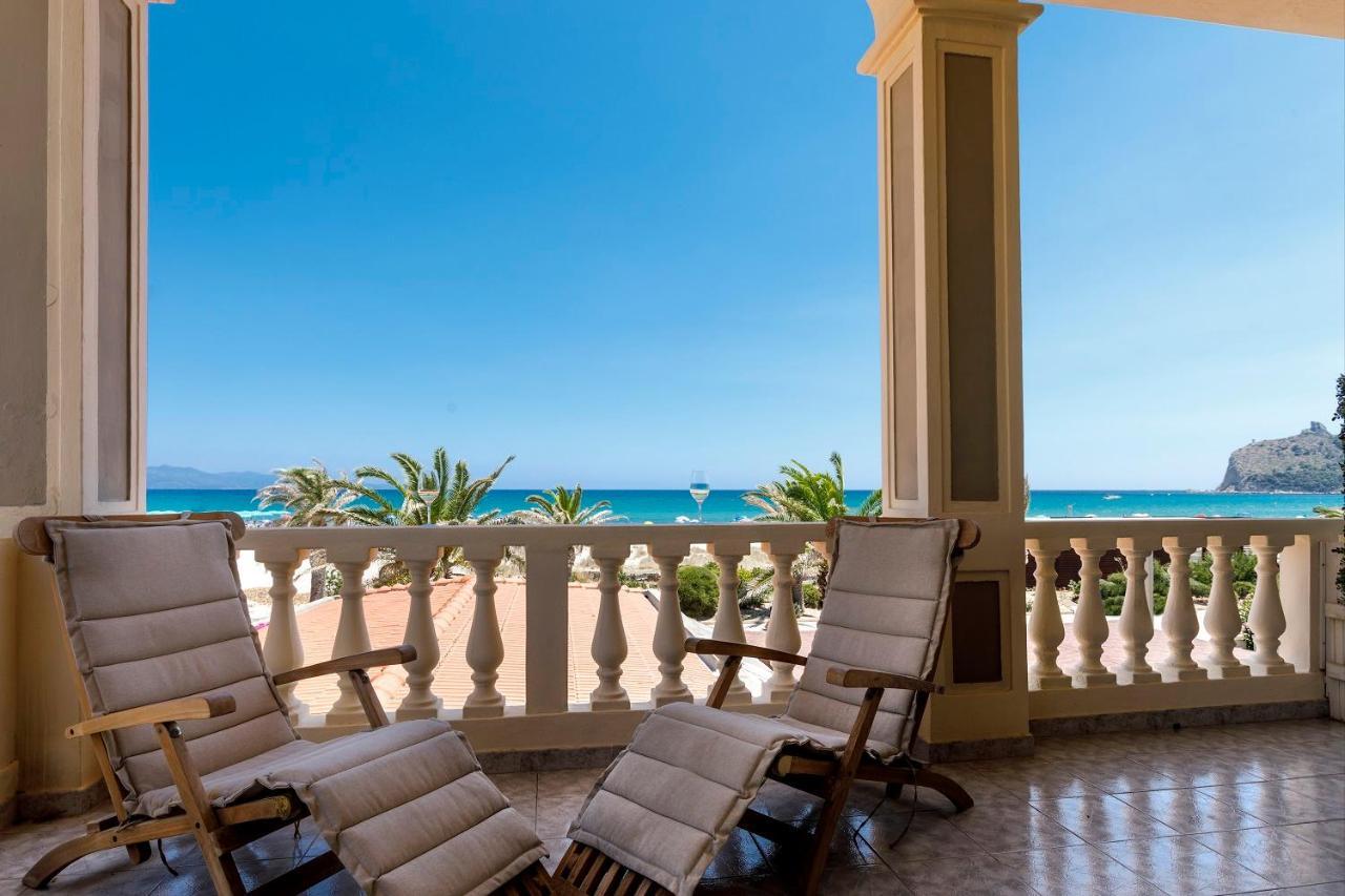Hotel La Villa Del Mare Cagliari Exteriör bild